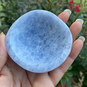 Blue Calcite Trinket Dish